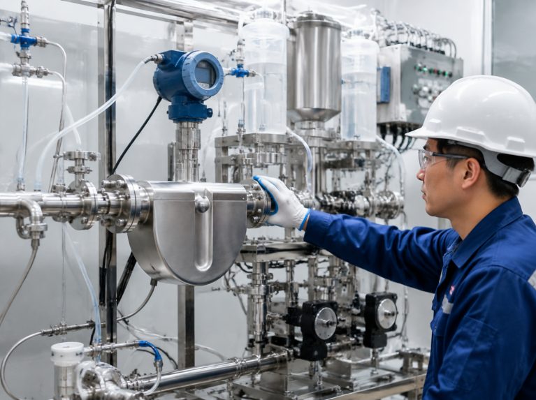 南充科里奥利液体质量流量计